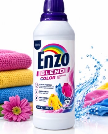 ENZO BLEND COLOR skalbimo gelis spalvotiems audiniams, 950 ml