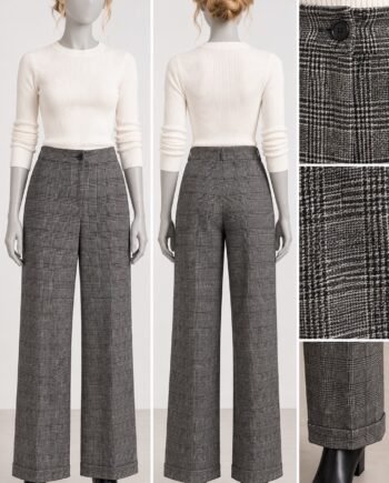 MAX & CO. MOTERIŠKOS LANGUOTOS PLAČIOS KELNĖS