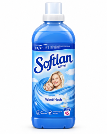 SOFTLAN ULTRA SKALBINIŲ MINKŠTIKLIS 45 SKALBIMAI