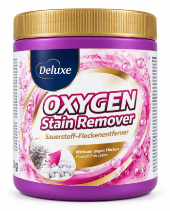 DELUXE OXYGEN STAIN REMOVER DĖMIŲ VALIKLIS SU DEGUONIMI 600G.