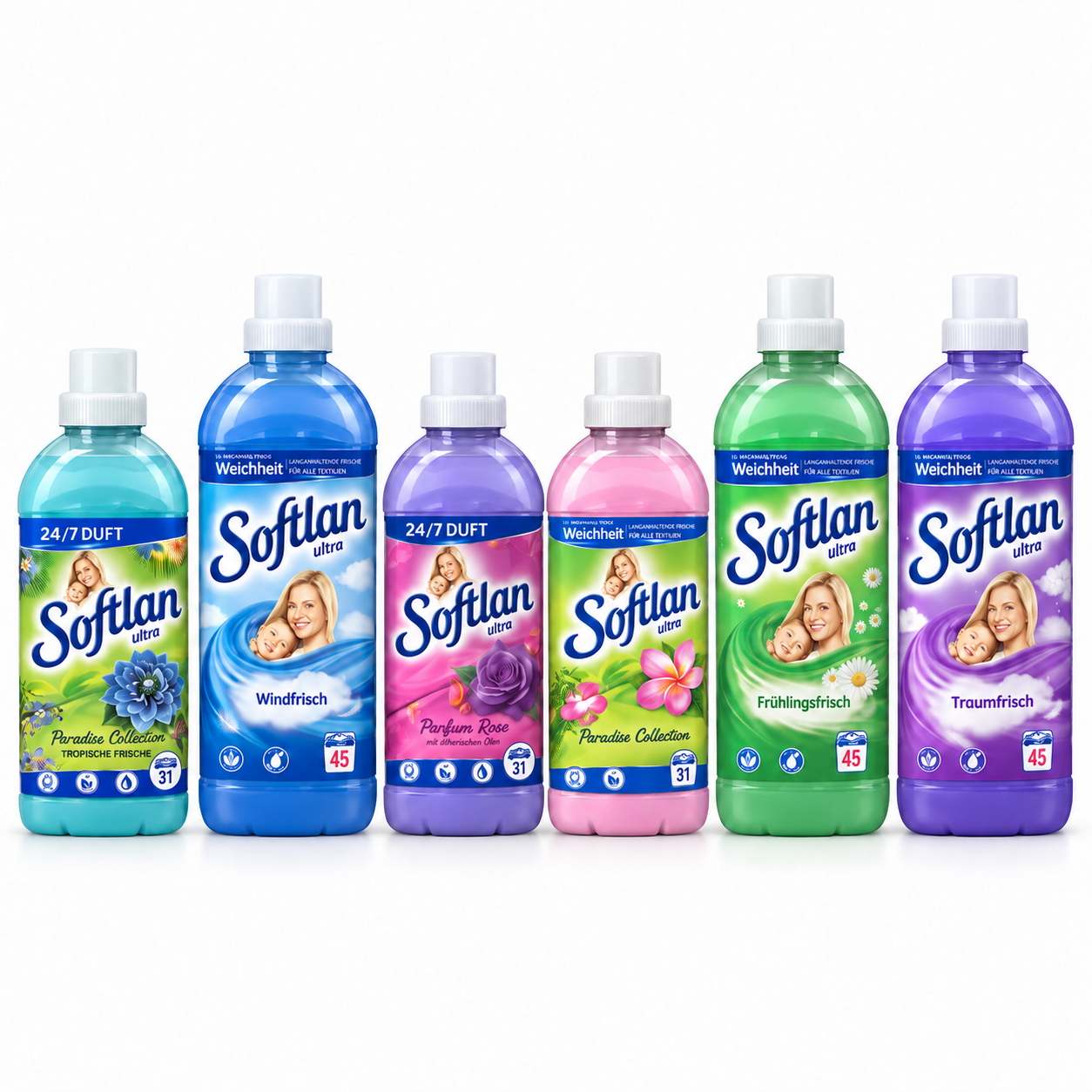 SOFTLAN ULTRA SKLABINIŲ MINKĮTIKLIS 31 SKALBIMAI