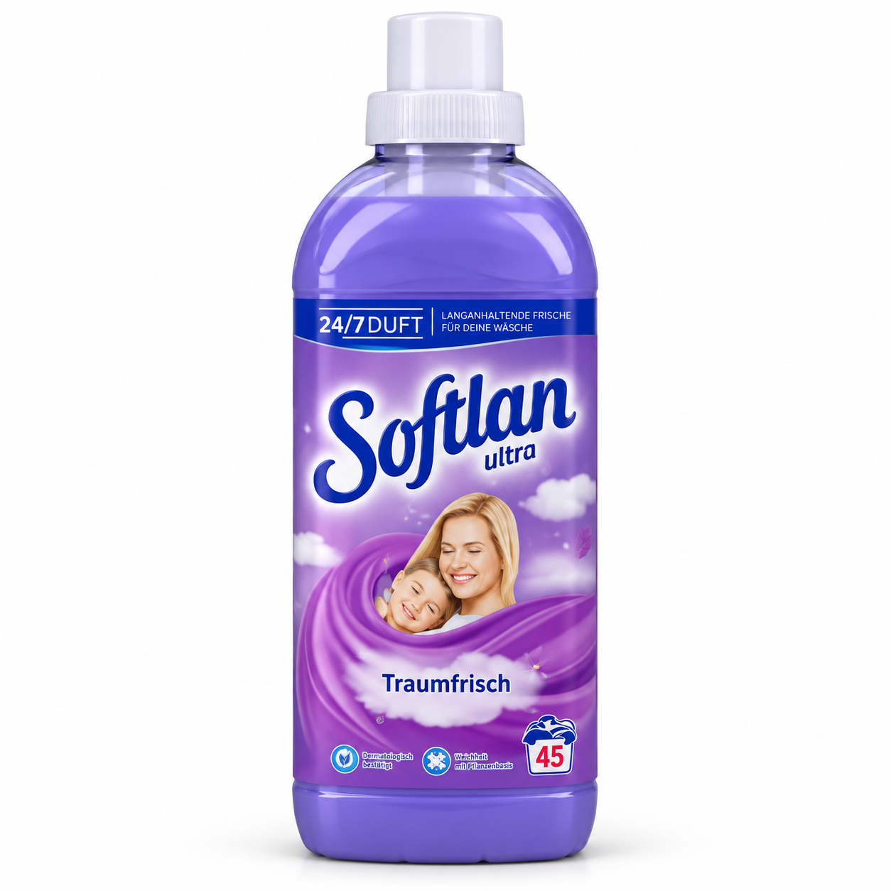 SOFTLAN ULTRA SKALBINIŲ MINKŠTIKLIS 45 SKALBIMAI