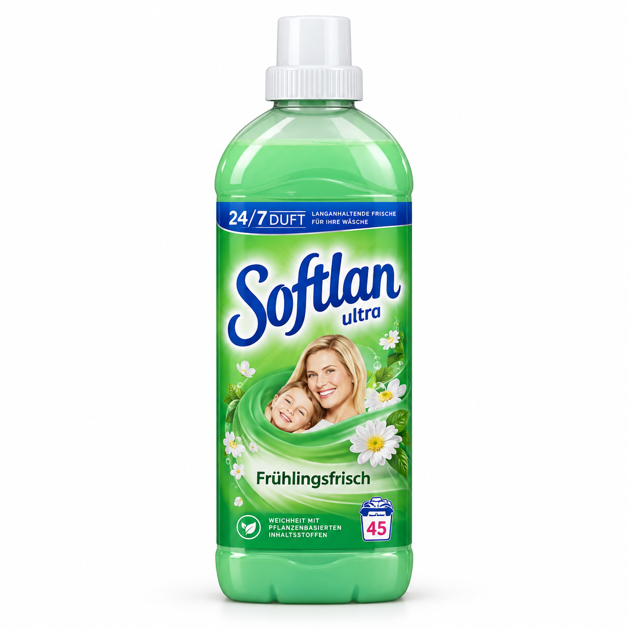 SOFTLAN ULTRA SKALBINIŲ MINKŠTIKLIS 45 SKALBIMAI